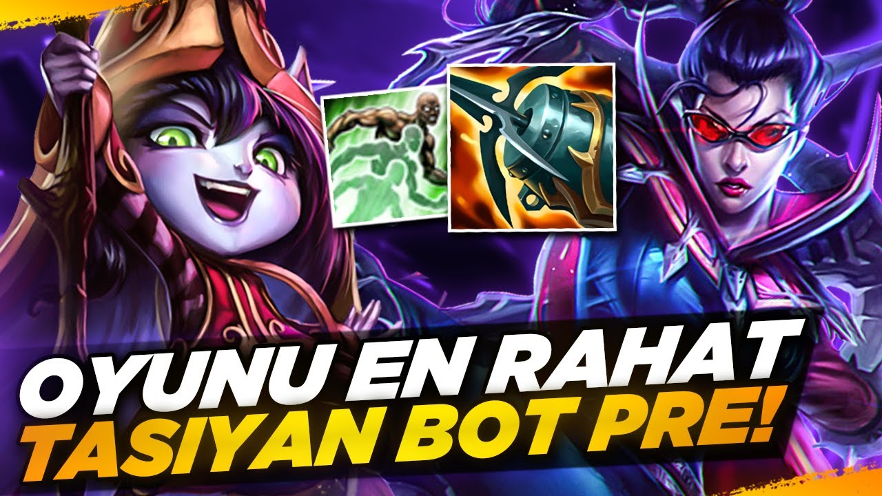 2v8 ATAN SMURFLERİN FAVORİSİ | EN KOLAY LİG ATLATAN BOT PRE! | VAYNE LULU OYNANIŞ! | Adroit
