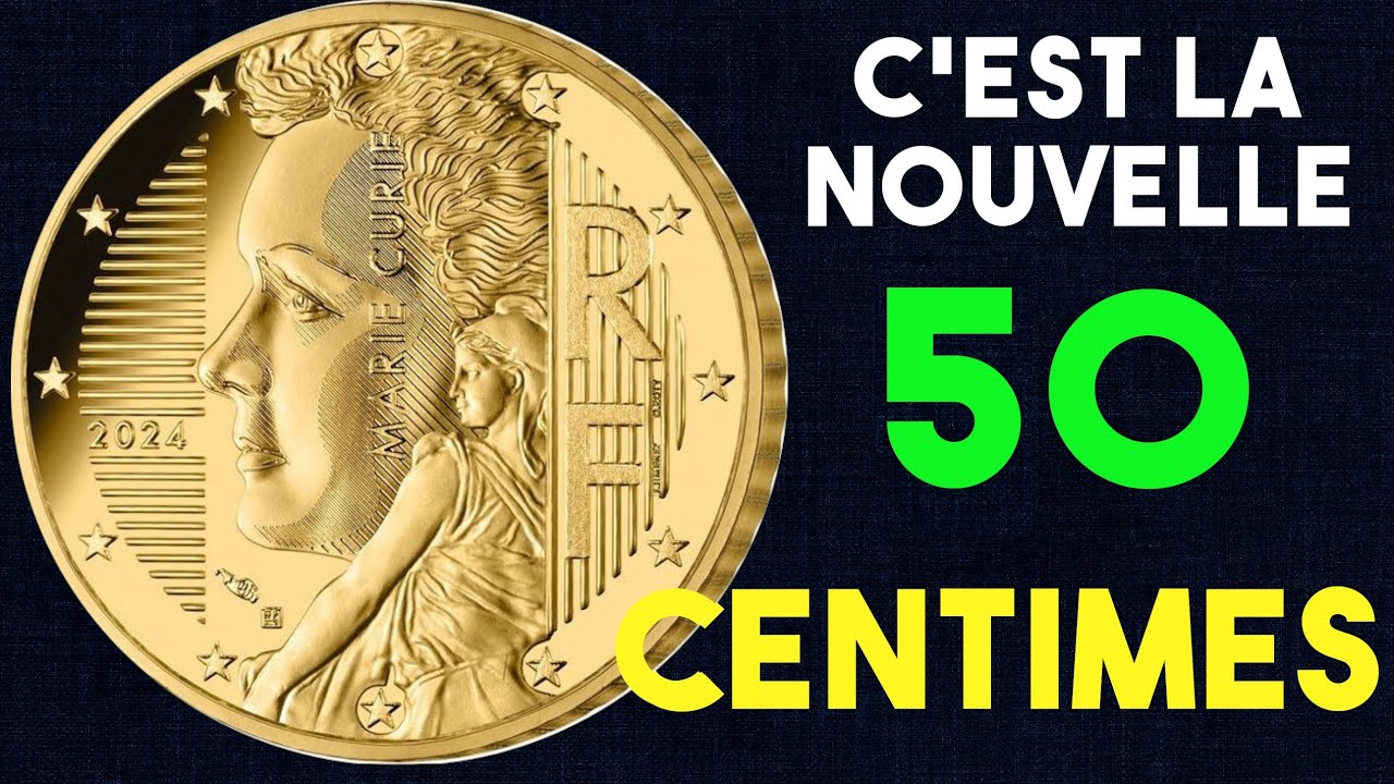 EURO 2024 NOUVELLE PIECE 50 centimes 2024 Marie Curie