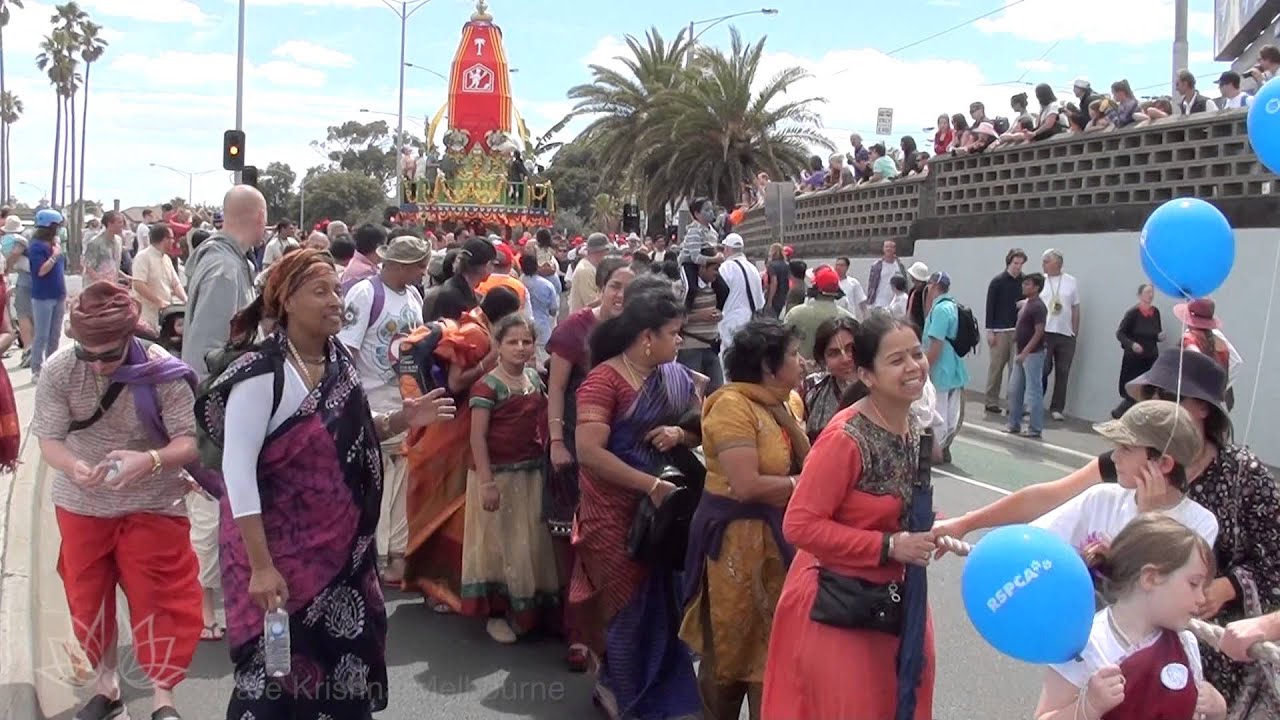 Ratha Yatra 2013 Part 2 Hare Krishna Melbourne