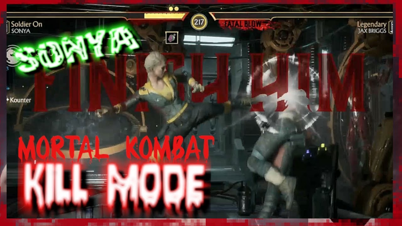 I LOVE PLAYING SONYA! SO SAVAGE - Mortal Kombat 11: 