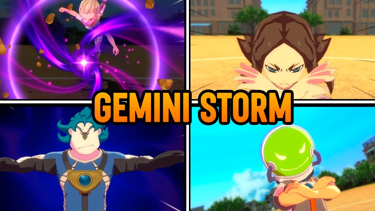 Gemini Storm Special Moves Collection [Inazuma Eleven Victory Road]