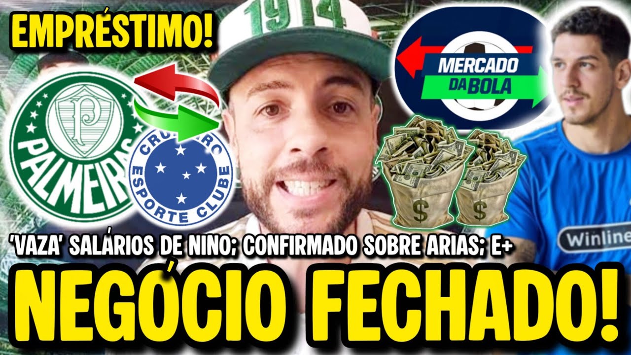 ACABOU A NOVELA! NEGÓCIO FECHADO NO PALMEIRAS! 'VAZA' SALÁRIOS DE NINO! REUNIÃO NA FPF! NOVIDADES E+