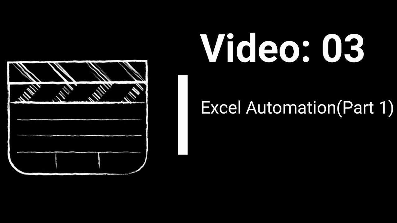 Blue Prism Video Tutorial | 03 | Excel Automation | Part01