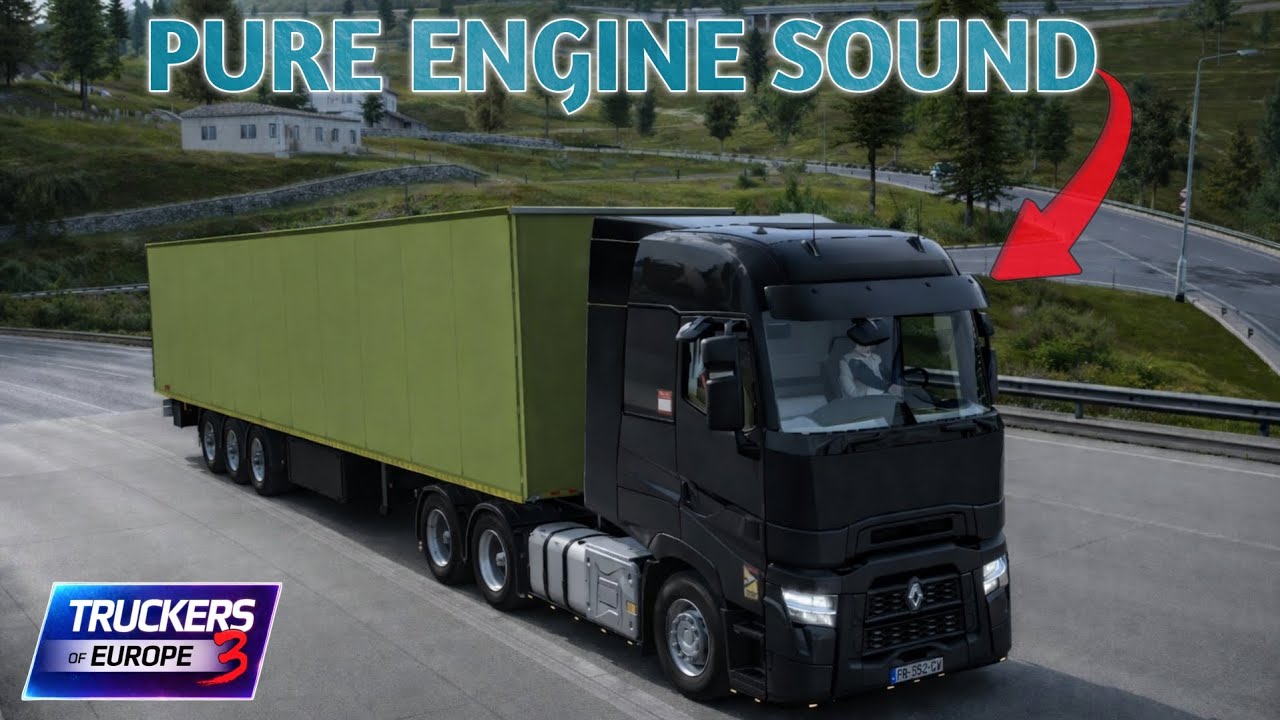 WHEN A TRUCK BREATHES HARD 🚚 || PURE ENGINE SOUND OF RENAULT 6X4 R SERIES IN TRUCKERS OF EUROPE 3 
