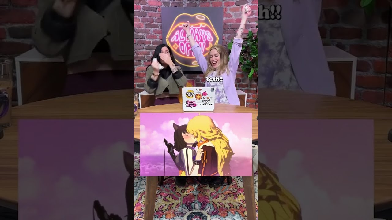Arryn and Barb Reacting to THE Bumbleby Scene | #rwby #rwbyvolume9 #bumblebee #bumbleby #buzzbuzz