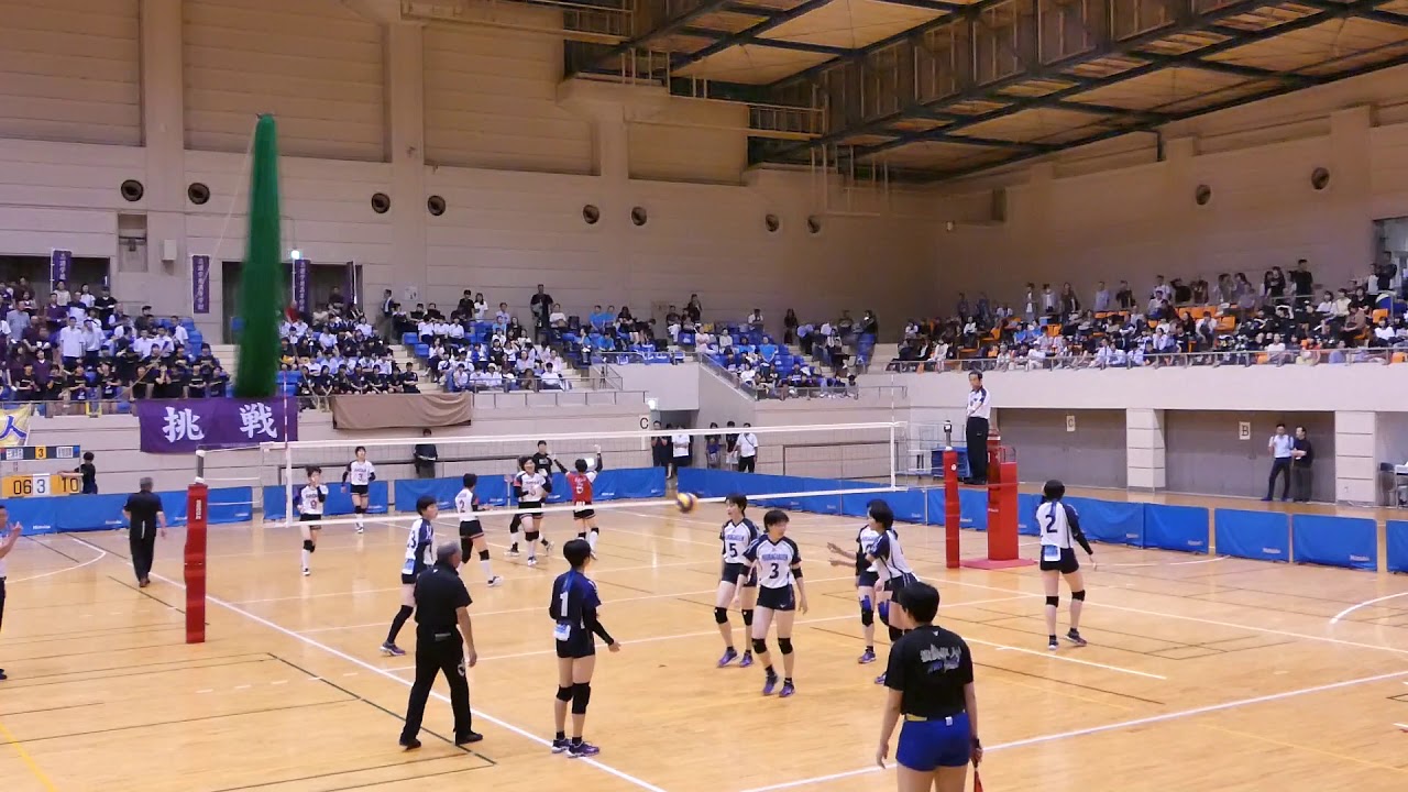第3 星槎国際湘南 - 三浦学苑 2019年6月22日(土)第57回神奈川県高校総体令和元年度全国高校総体バレーボール競技神奈川県予選会[インターハイ]