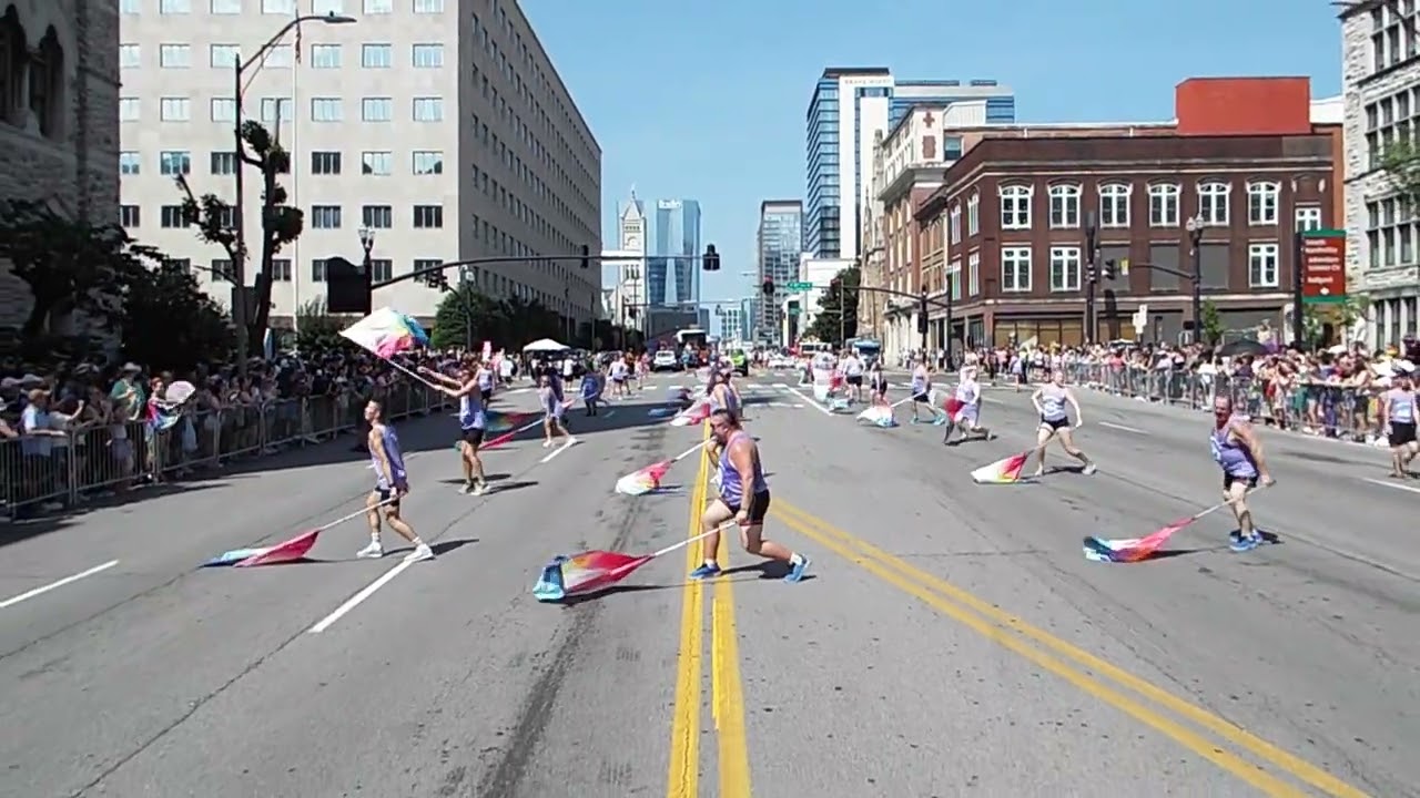 2025 Tennessee Tristar Color Guard at Nashville Pride!