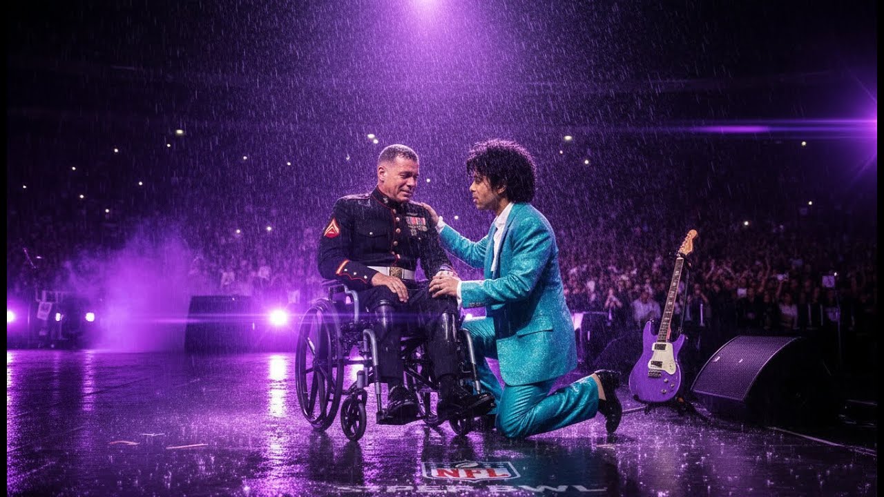 Prınce STOPPED Super Bowl Show When He Saw THIS Veteran   140 Million Watched What Happened
