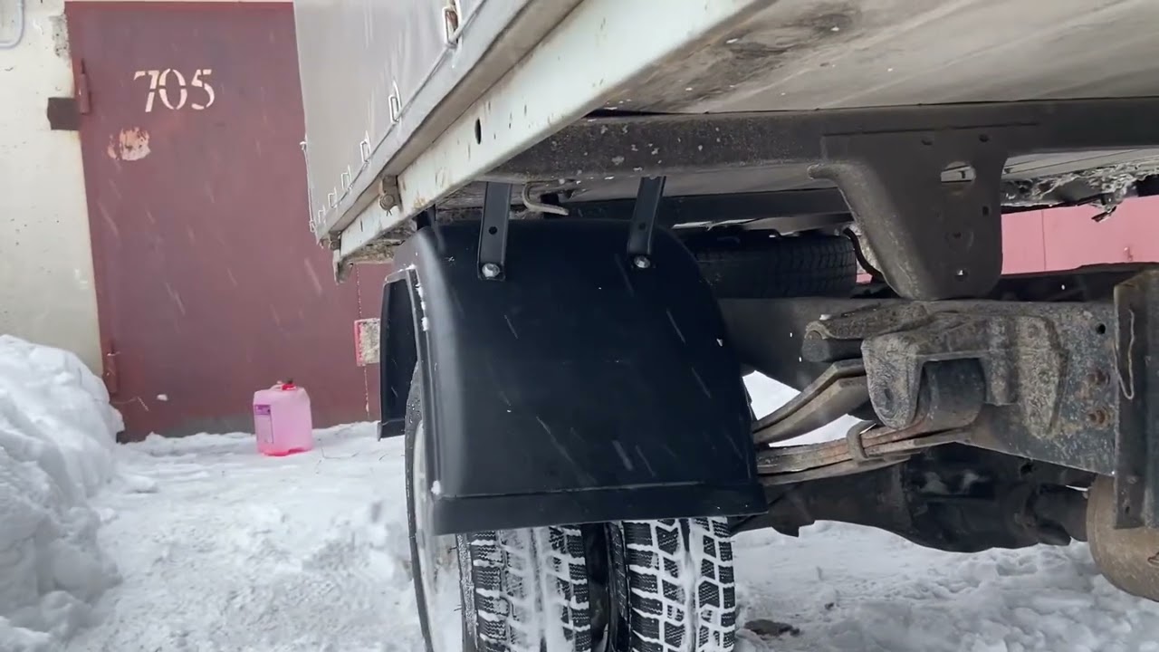 Установил задние крылья на ГАЗель🚚🛠️
