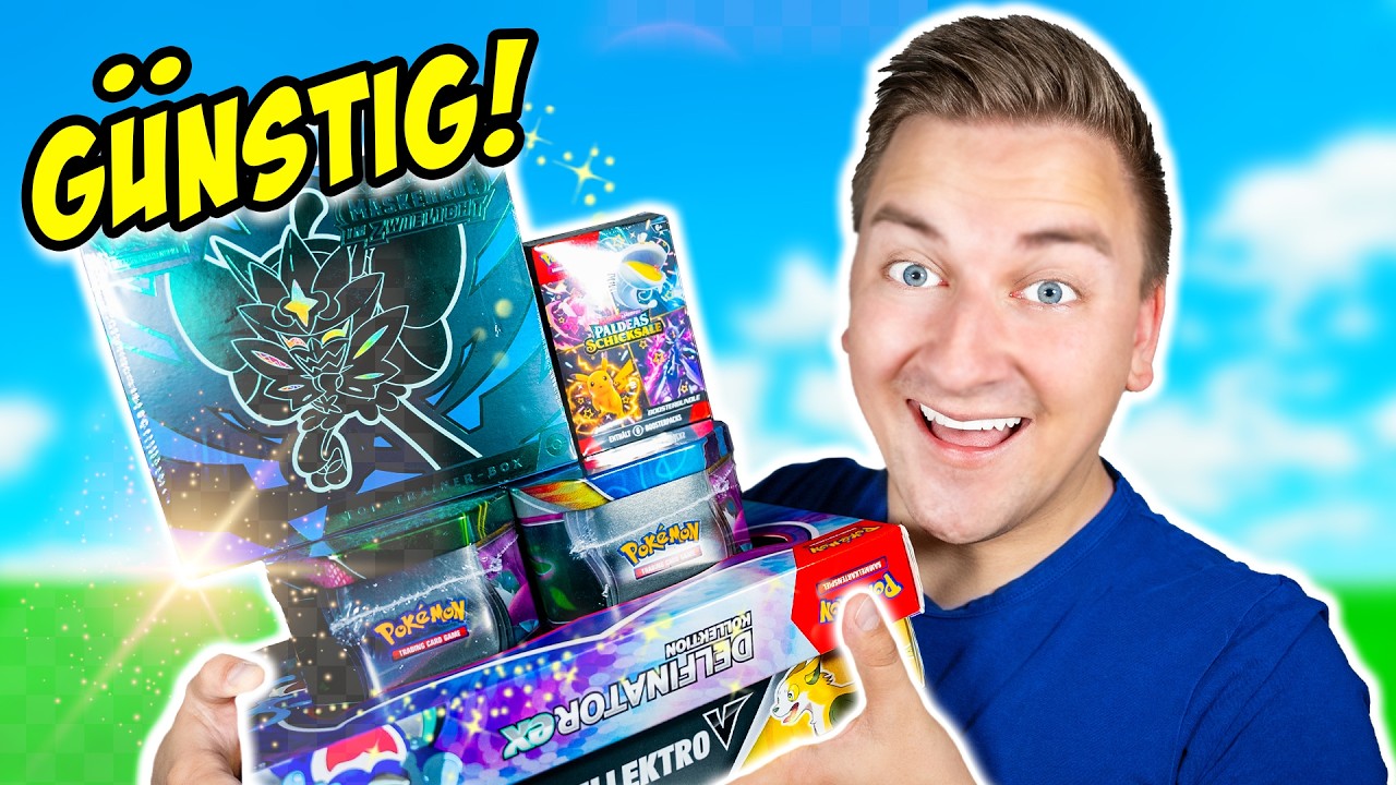 Pokémon ist SO GÜNSTIG wie noch NIE | Pokémon Booster Opening
