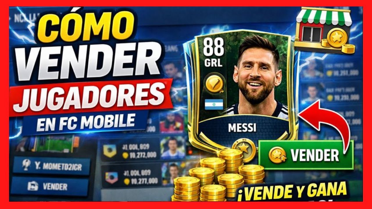 😊😱COMO VENDER UN JUGADOR EN FC MOBILE😉