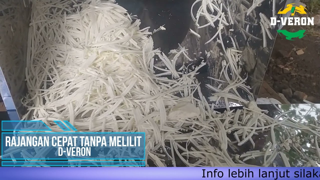 Perajangan Rebung Untuk Isian Lumpia Dengan Hasil Yang Memuaskan - Mesin Perajang Rebung