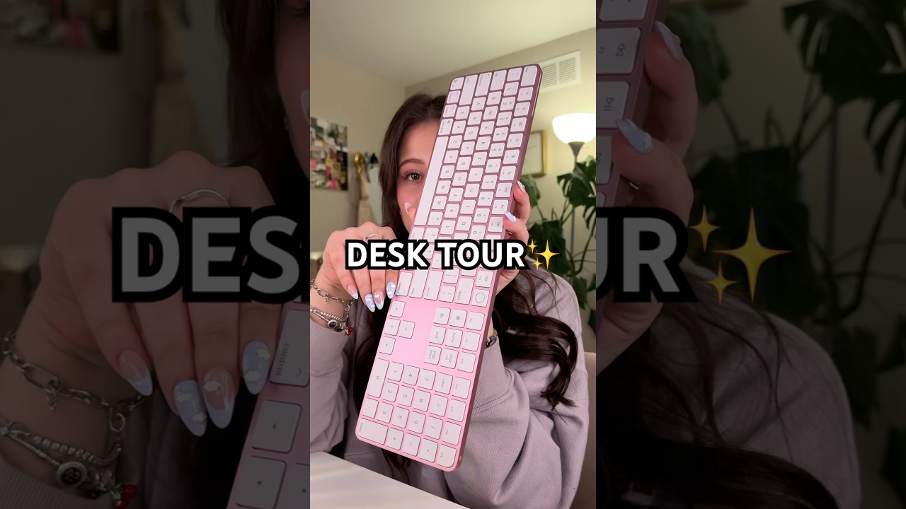 A PINK DESK TOUR (my favorite place to be)💗 