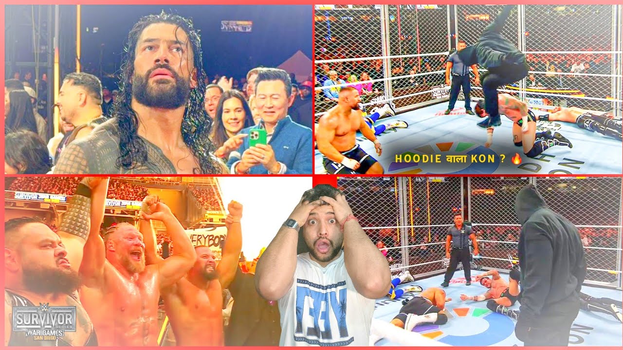 HOODIE WALA ROLLINS 🔥 OTC Har Gya! Roman&ndash;Brock DRAMA 🩸 WWE Survivor Series WARGAMES 2025, Highlights