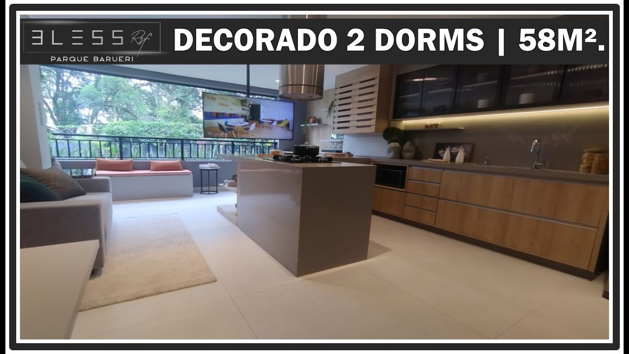 Bless Parque Barueri | 2 Dorms | 58m&sup2; | Apartamento em Barueri
