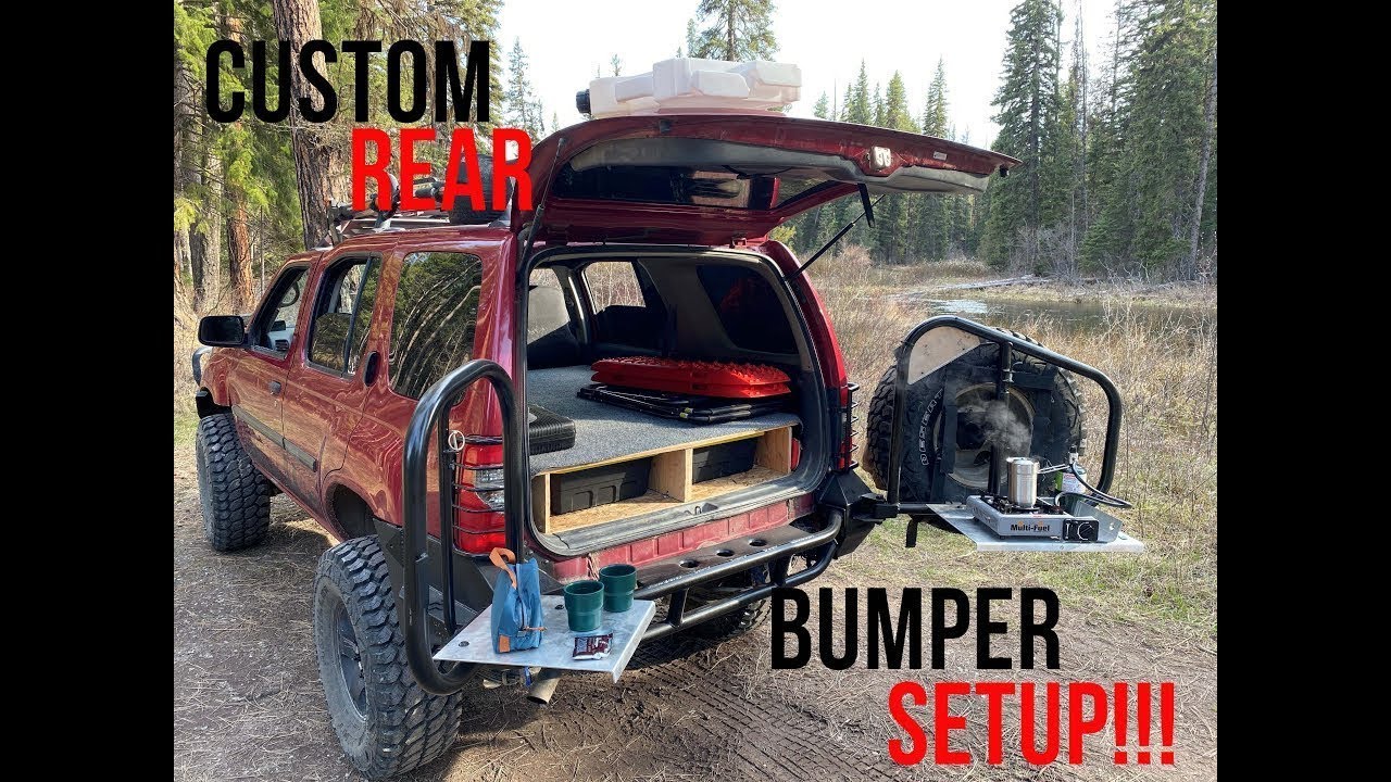 Nissan Xterra Custom Bumper Dual Swing Out