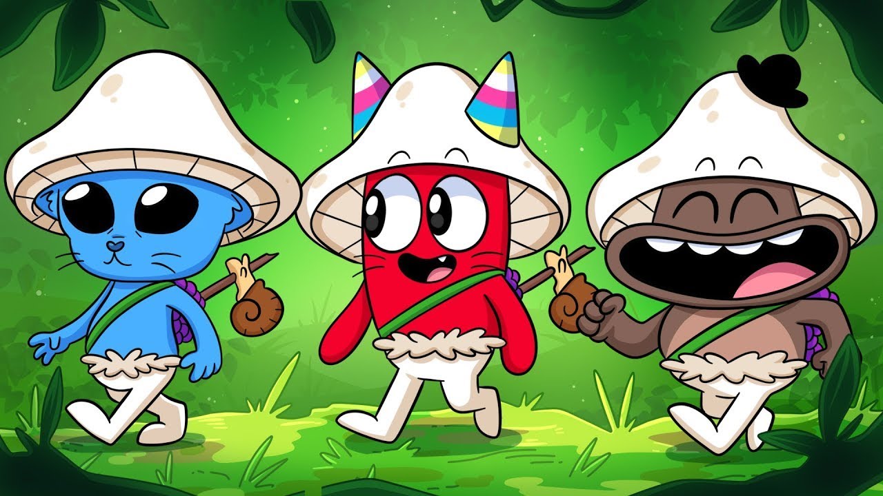 GARTEN OF BAN BAN, Pero Son SMURF CAT?! Animación Español