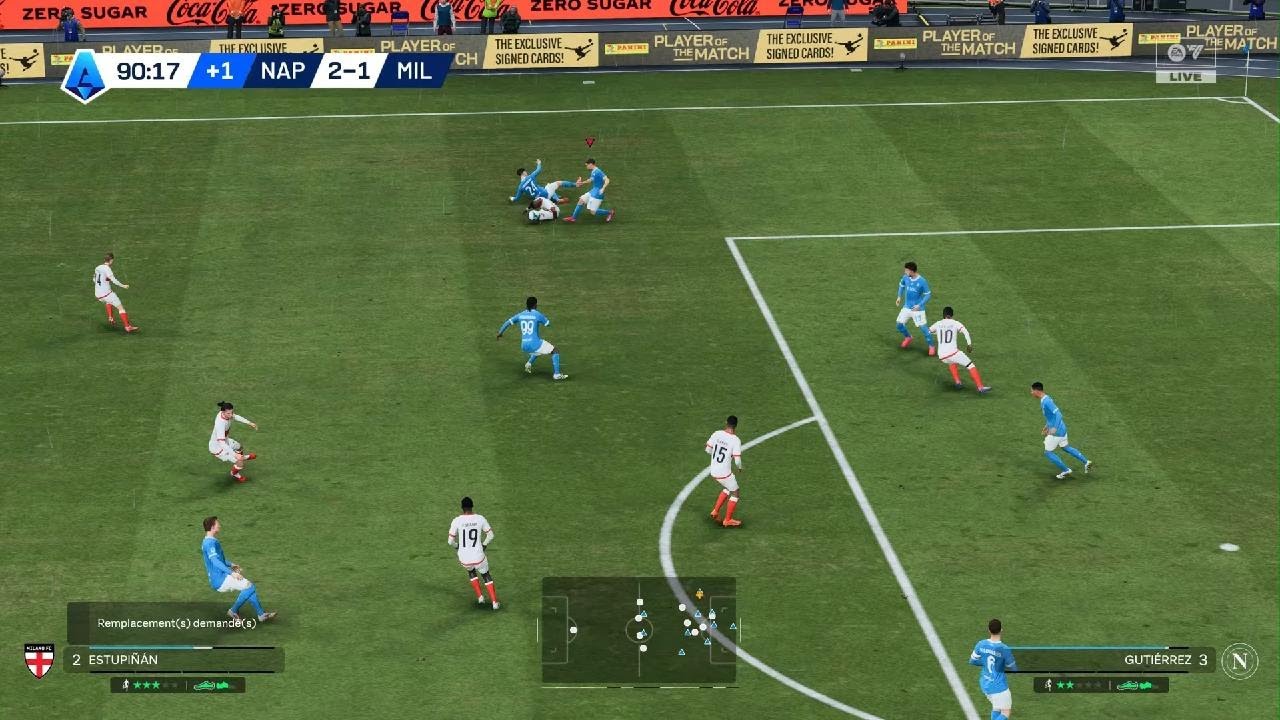 Fc26 carrière manager Naples ep10  fin de saison 1
