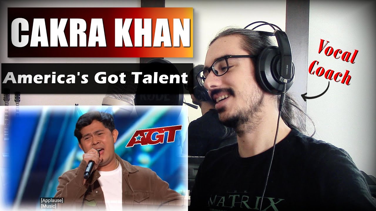 CAKRA KHAN America's Got Talent Audition!! // REACTION & ANALYSIS by Vocal Coach