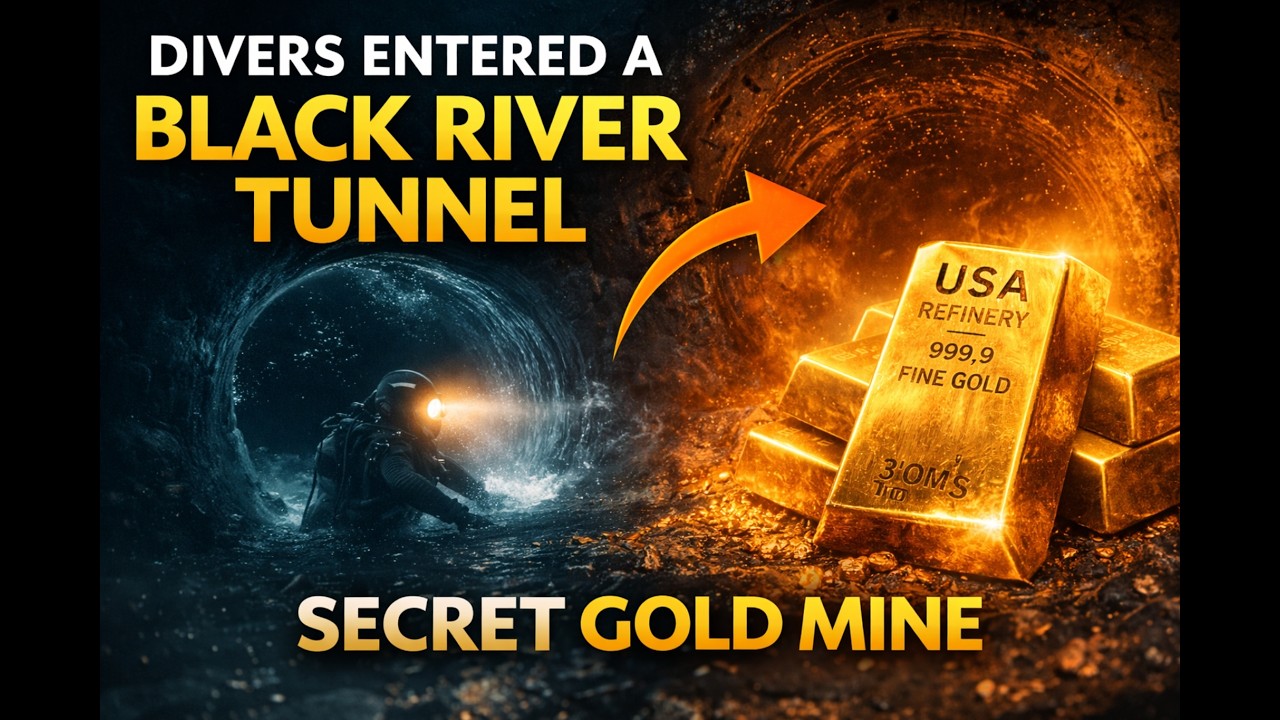 Divers Found a Secret Gold Mine Under a Black River (Full Process Revealed) | Usa Gold Documentary