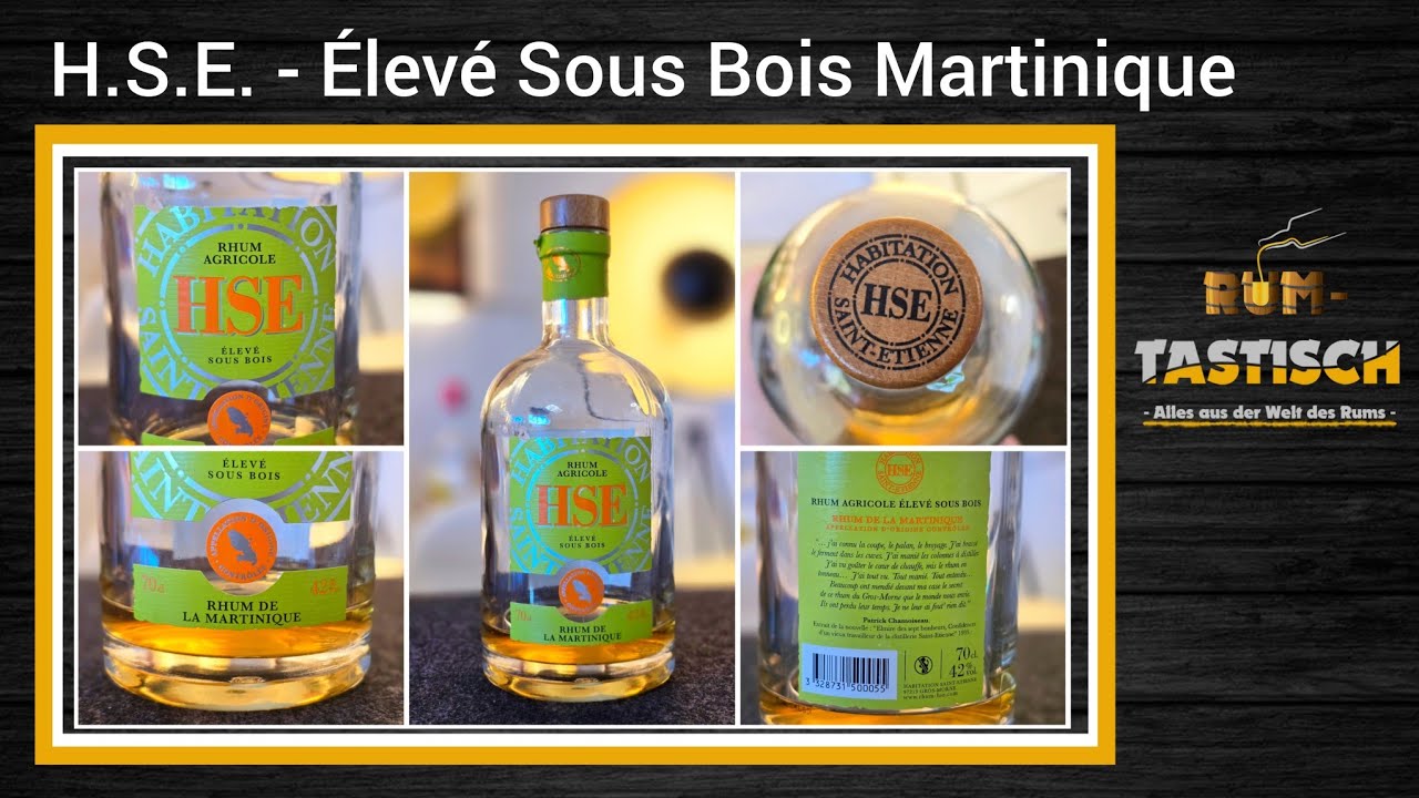H.S.E. Rhum Agricole Martinique Élevé Sous Bois 42 % Vol. 🥃 Günstig & lecker?