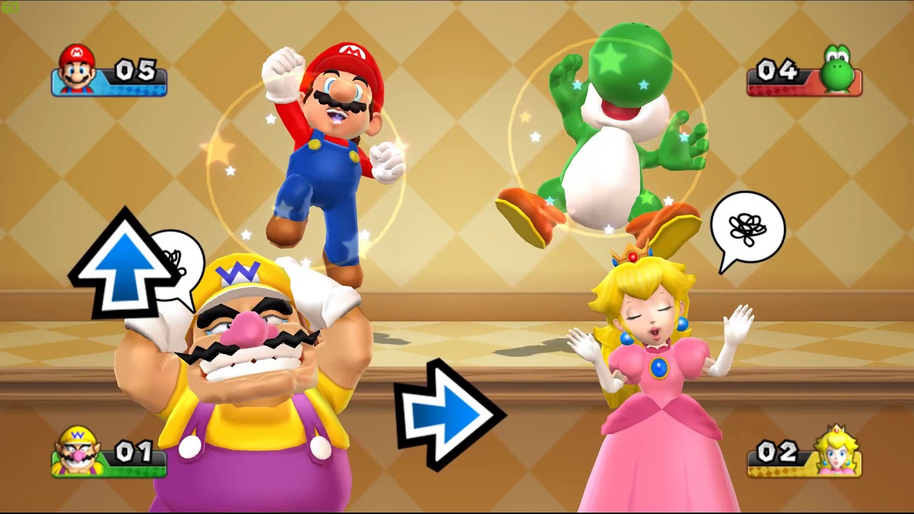 Super Mario Party 9 - ( Bob Omb Factory # 3) Mario And The Match Was Not As Expected
