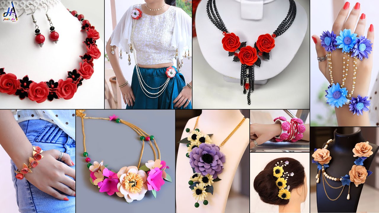 Fancy! Girls 💋💃Paper Jewelry Idea || Easy & Simple