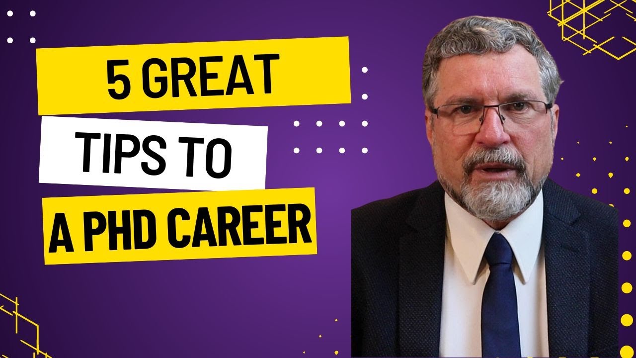 Five (5) Tips for Aspiring PhDs