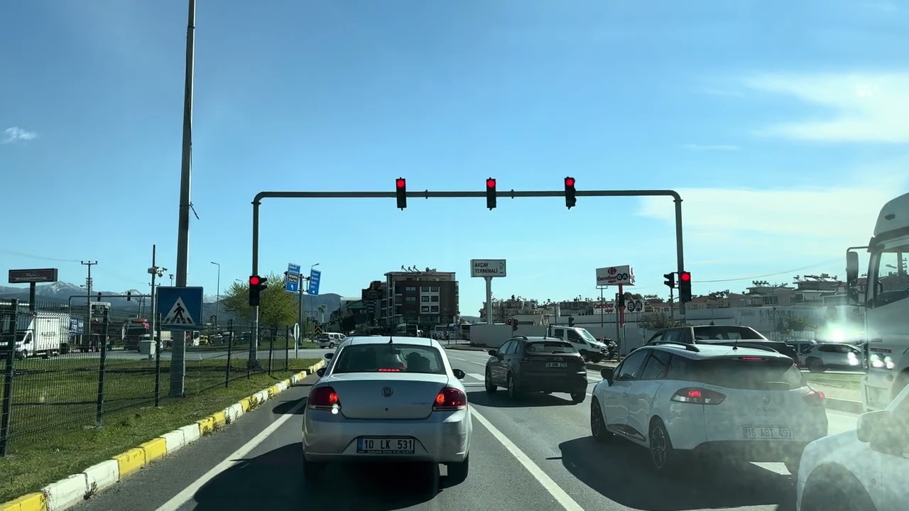 Altınoluk izmir arası  yol