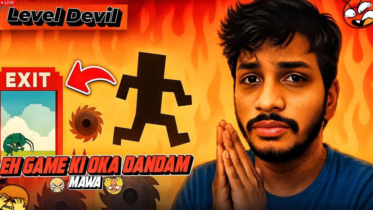 Hyper King Ki Jujubi Game Ra Edhi Level Devil | @HyperKingTeluguGamer