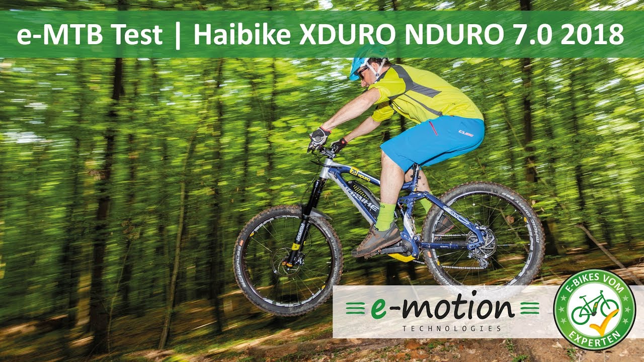 e-MTB Test | Haibike XDURO NDURO 7.0 2018