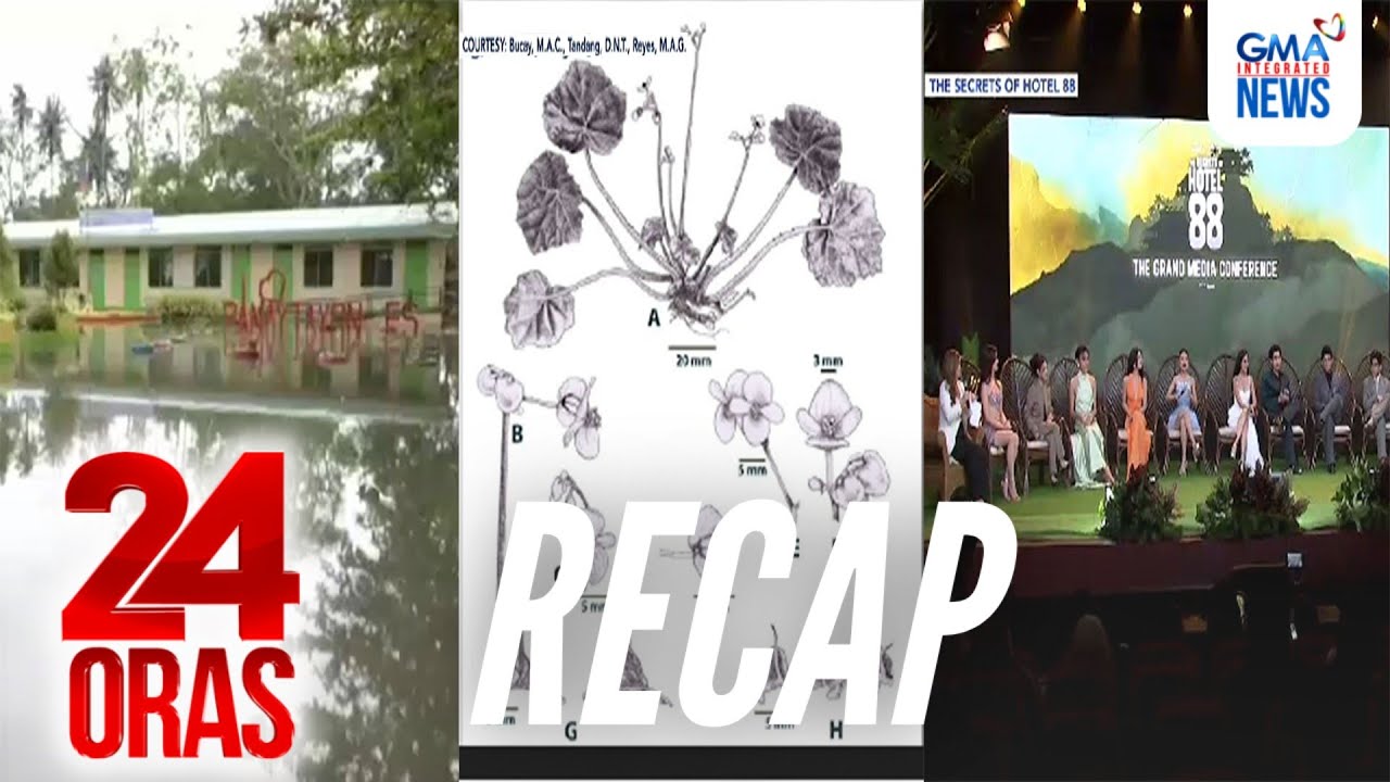 24 Oras: (Part 3) Baha sa Agusan del Norte; Full trailer ng 'The Secrets of Hotel 88'; atbp