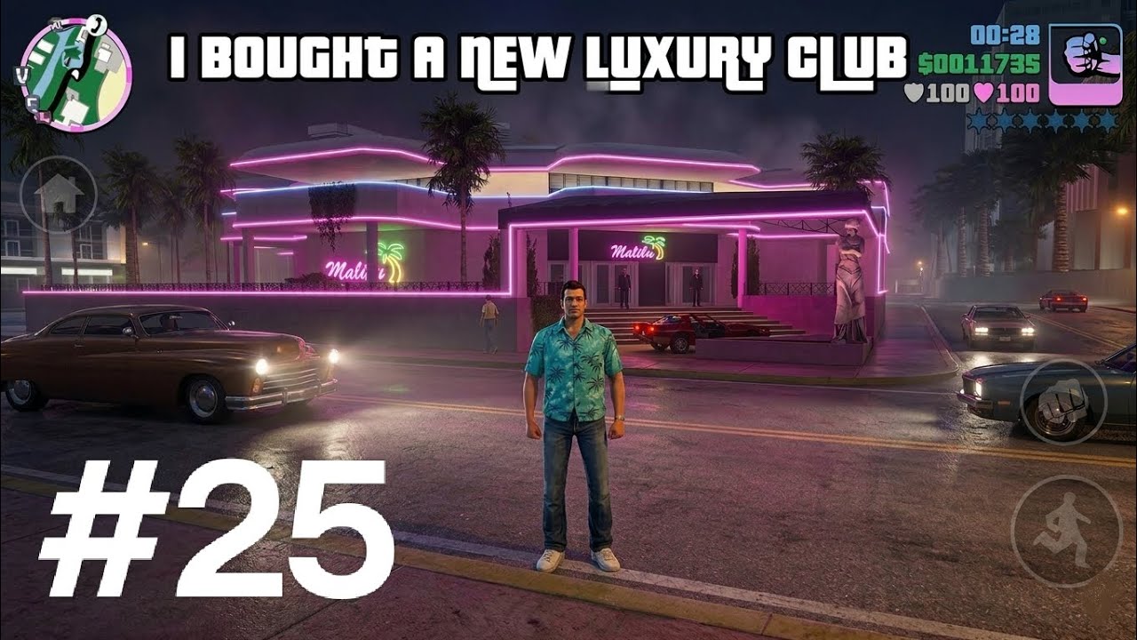 Me by in GTA vice City new club.#GTAViceCity #MalibuClub