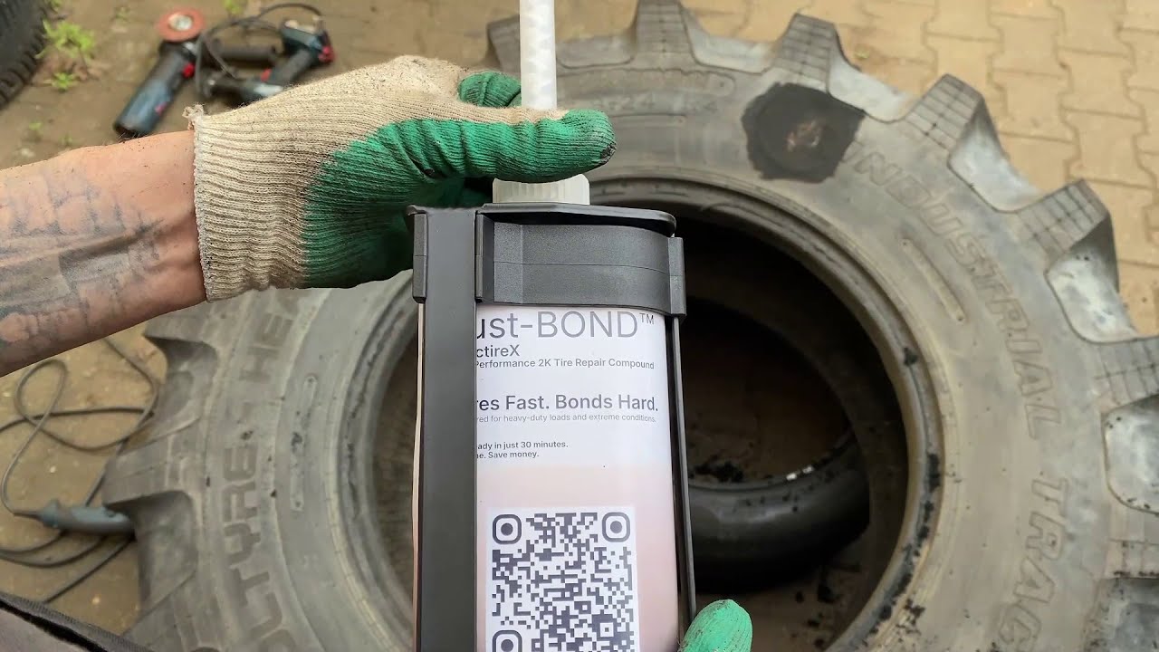 Field Tire Repair for Trucks & Heavy Equipment | Cold Vulcanization | Just-BOND ReactireX