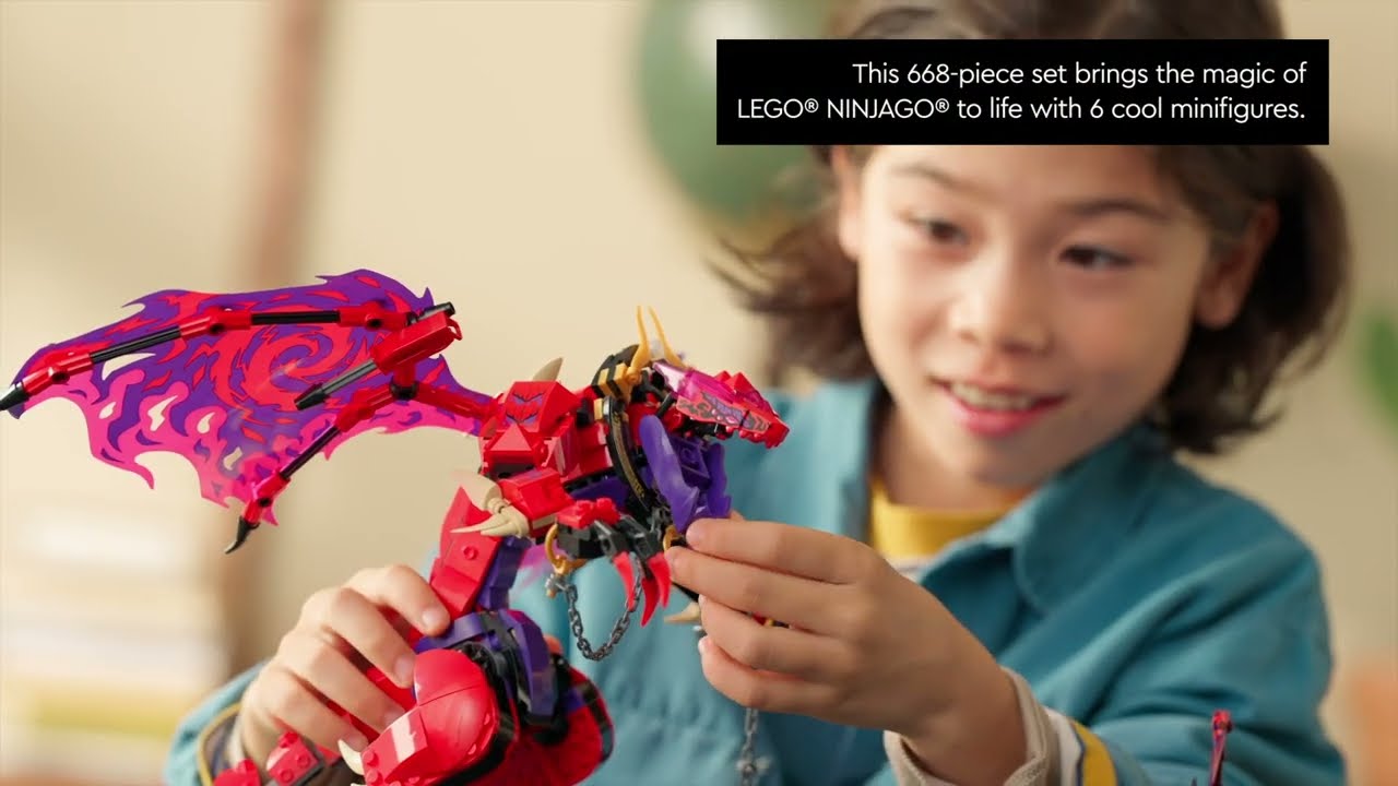 LEGO® NINJAGO® Thunderfang Dragon of Chaos (71832)