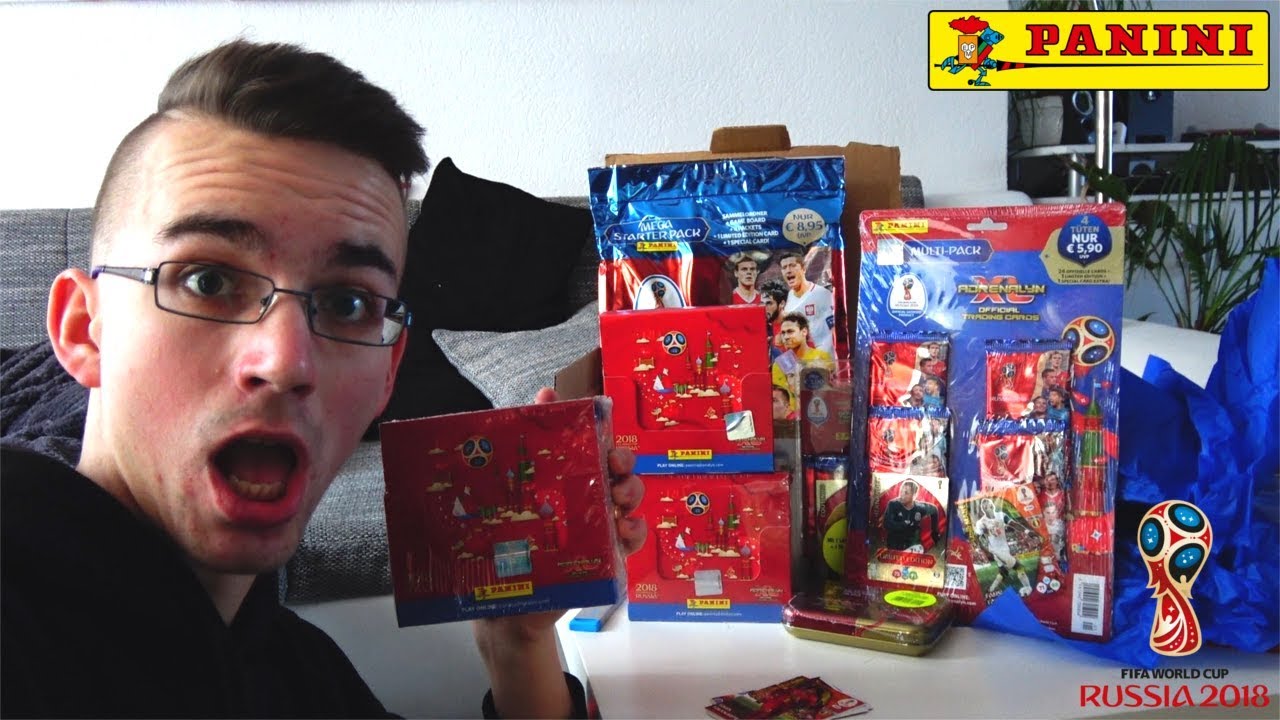 DAS PANINI FIFA WORLD CUP 2018 PAKET! 😍😱
