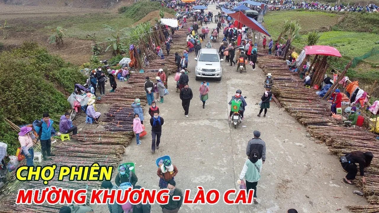 CHỢ PHIÊN MƯỜNG KHƯƠNG - LÀO CAI NHỮNG NGÀY CUỐI NĂM