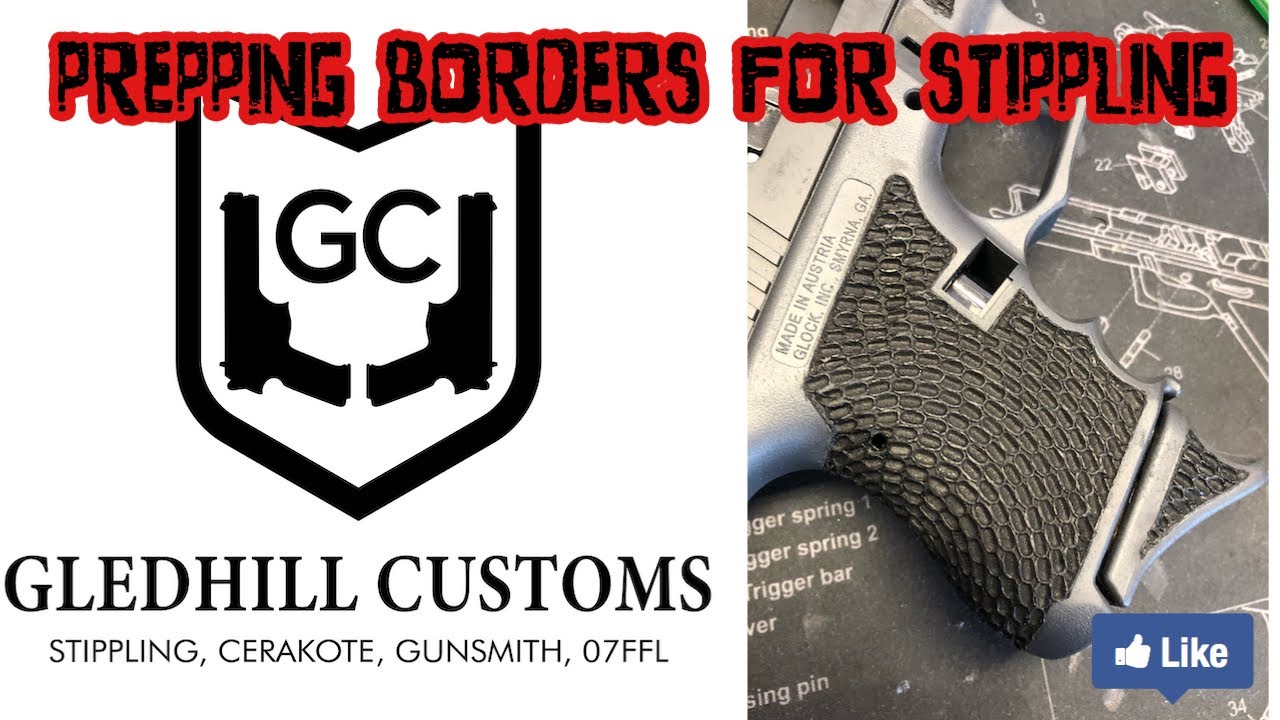 How to: Prepping borders before stippling