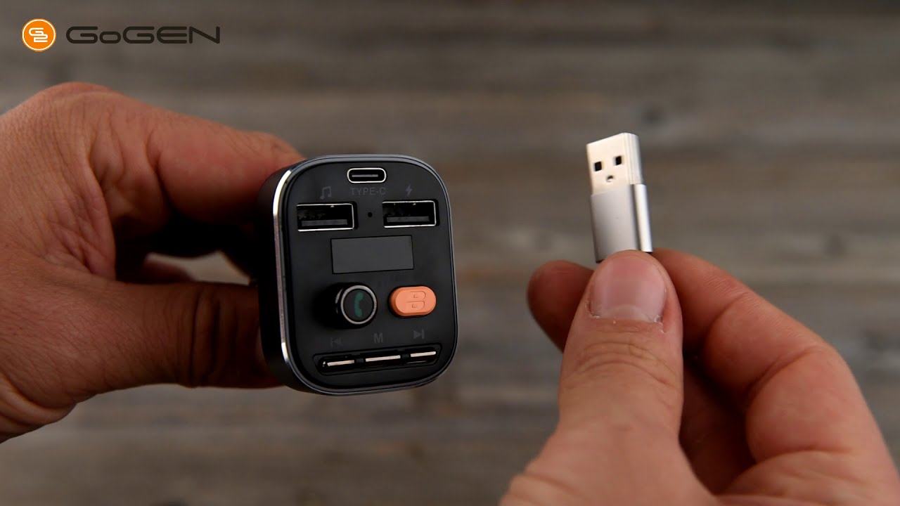 FM transmitter GoGEN CTR348BTC - produktové video