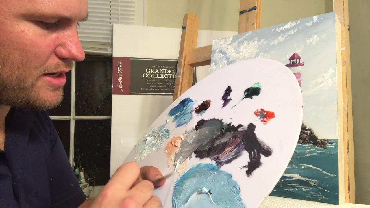 How to Paint Simple Seagulls