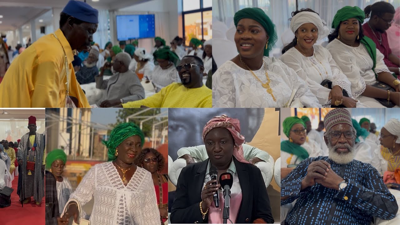 Hommage à cheikh tidjane diop retrouvailles des anciennes artistes de la troupe DARRAY KOCC
