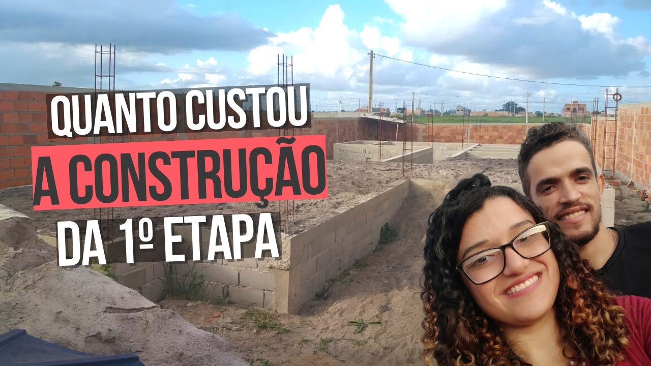 Quanto GASTAMOS com a CONSTRUÇÃO DA BASE  da nossa CASA de 130M²? [TODOS OS VALORES ATÉ AQUI]