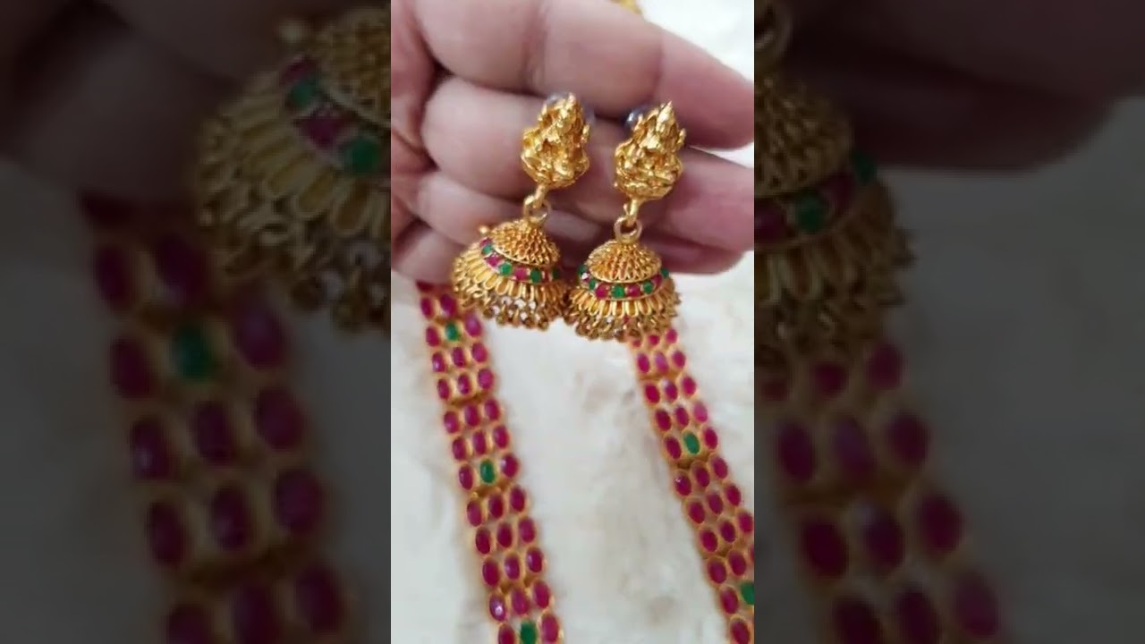 lakshmi long haram sets at 680 free shipping for tn(1)