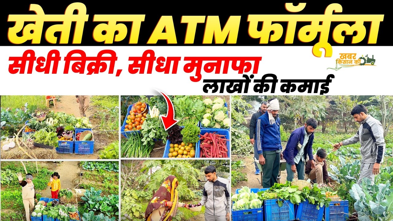 सब्जियों का ATM मॉडल 😳👉 इस किसान का आइडिया Viral है! 👉देखिए कैसे हो रही है कमाई
