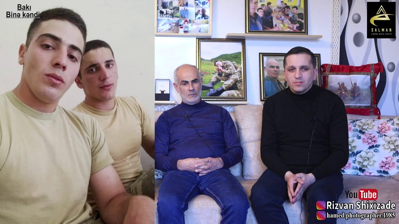 Sehid İman ve Behrem qardaslari.  Tam verlis Baki Bine (Lerik)