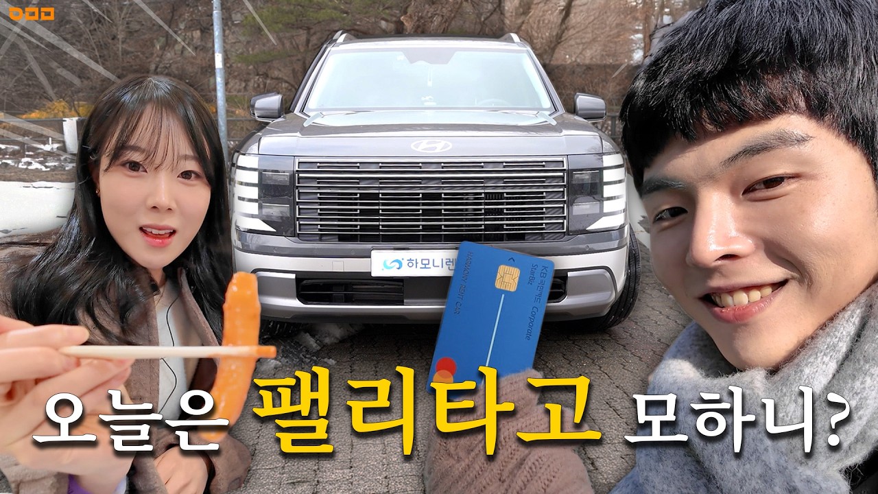 오늘은 팰리타고 모하니? | 팰리세이드 주행 | 포천 동장군 축제