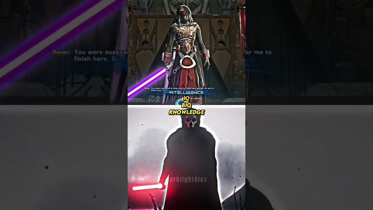 SOR Revan Vs Darth Nihilus | #shorts