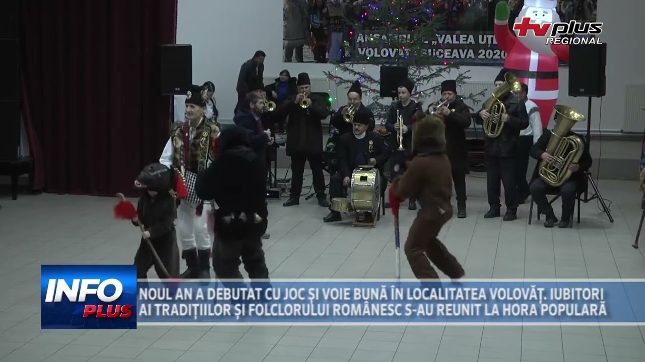 NOUL AN A DEBUTAT CU JOC SI VOIE BUNA IN LOCALITATEA VOLOVAT  IUBITORI AI TRADITIILOR SI FOLCLORULUI