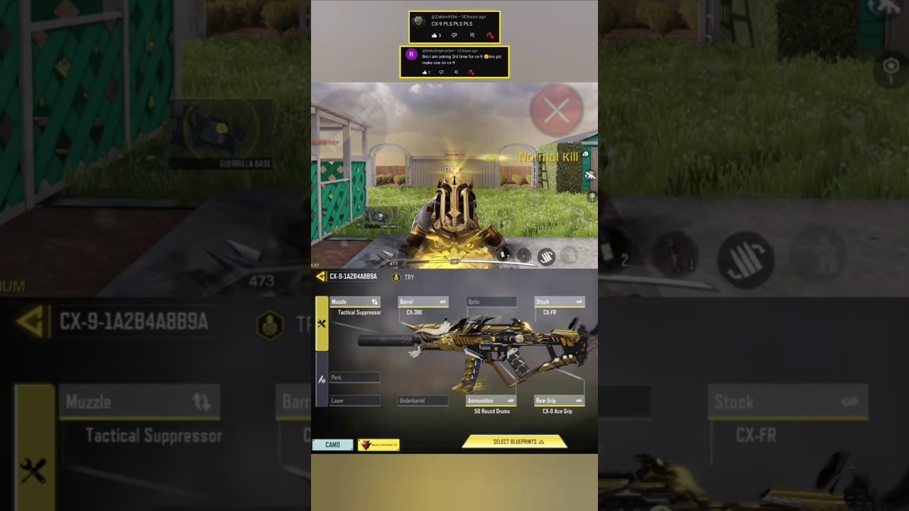 Best CX 9 Build (CX-9-1A2B4A8B9A) -  Fennec Killer Build - COD Mobile 2025
