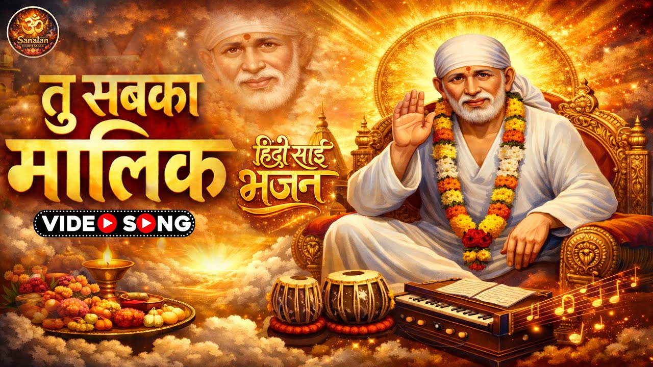 तू सबका मालिक 🙏 | साईं बाबा भजन | Tu Sabka Malik Sai Bhajan | Hindi Devotional Song